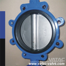 Cast Iron Body C95800/B62 Al-Bronze PTFE Lug Butterfly Valve